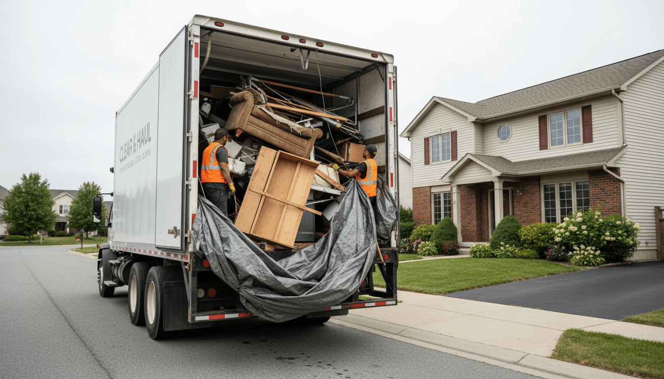 Junk and debris removal service